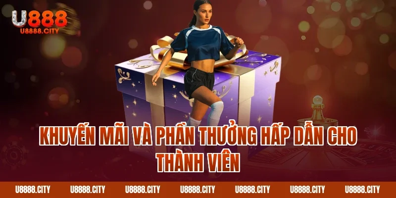Khuyến mãi và phần thưởng hấp dẫn cho thành viên